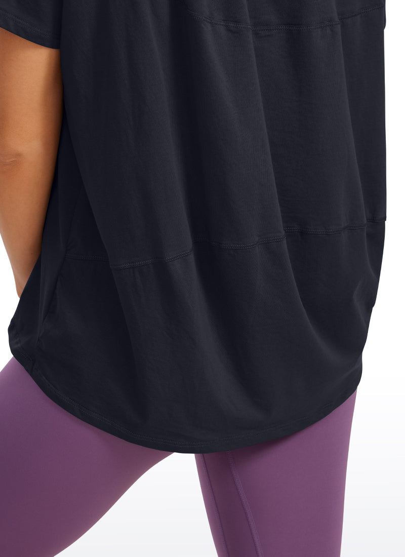 Cloudweight Short Sleeves Boat Neck