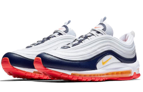 Nike Air Max 97 'Platinum Navy Orange' 921733-015