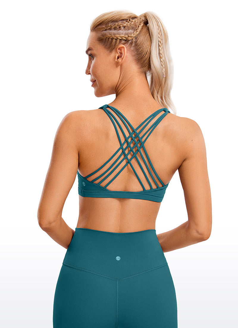 Nakedfeel Strappy Bra Low Cut
