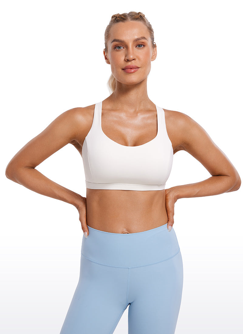 Brushed Nakedfeel Bra Criss Cross Back