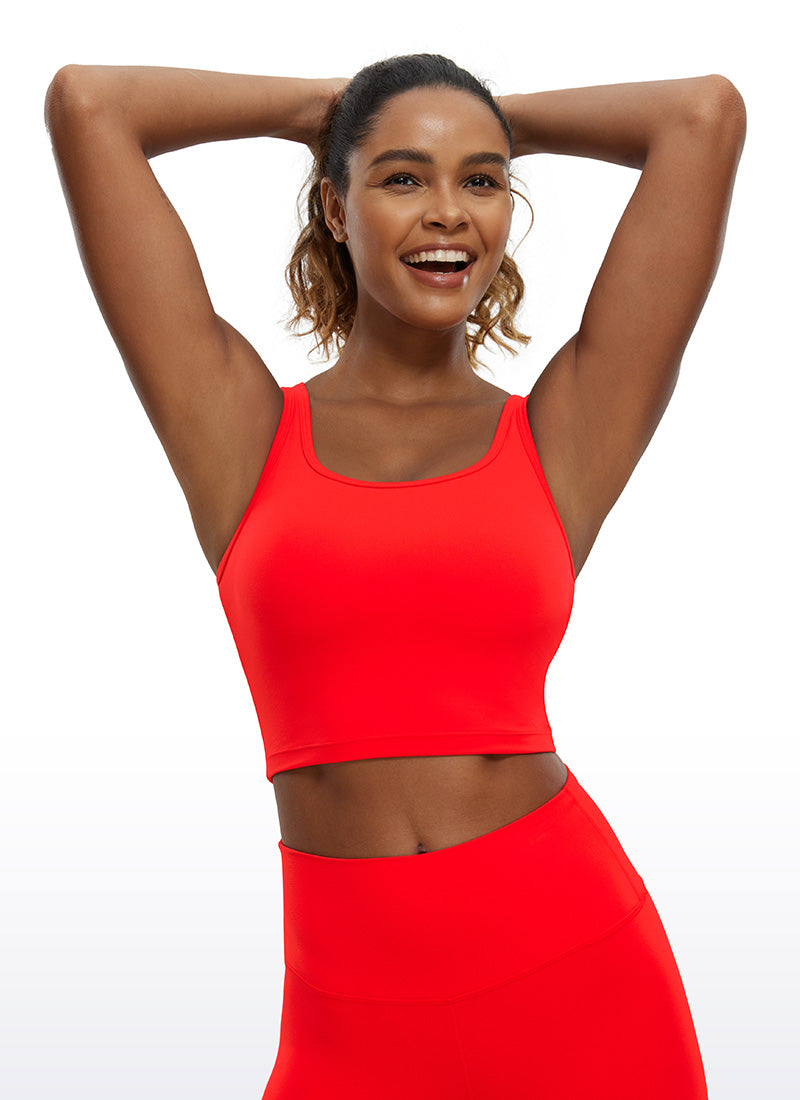 Butterluxe Scoop Neck Bra Racerback Longline