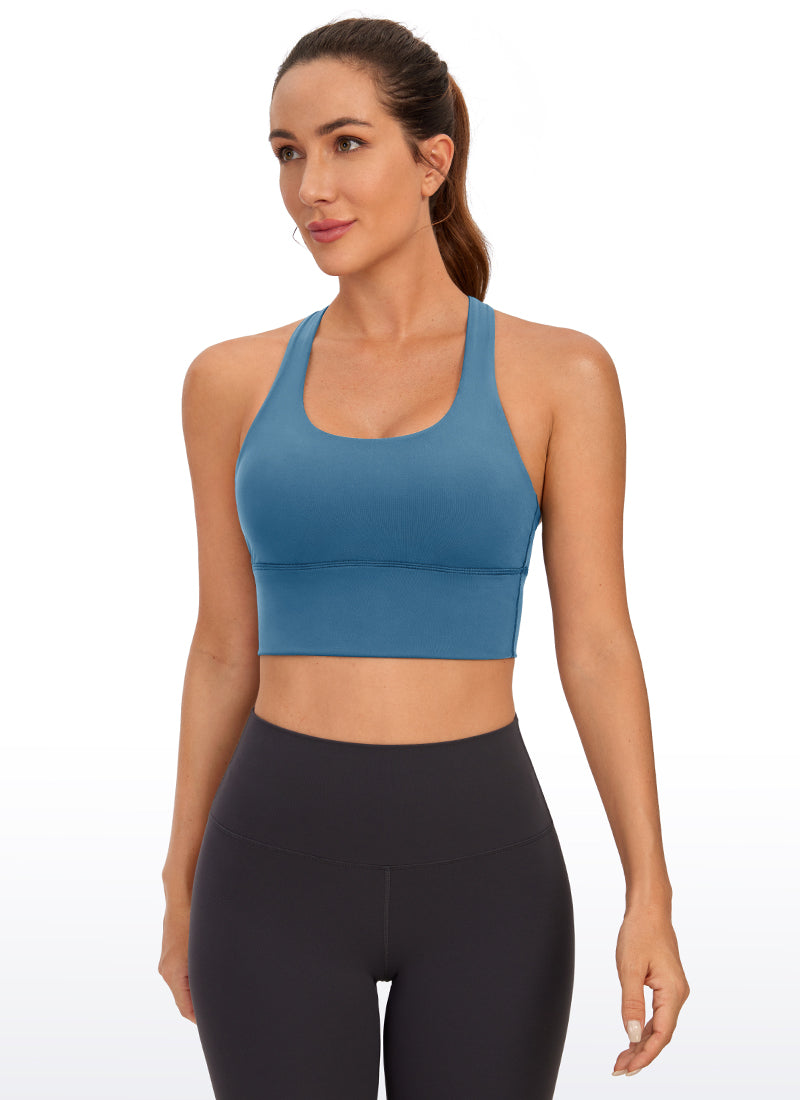 Nakedfeel Strappy Bra Longline