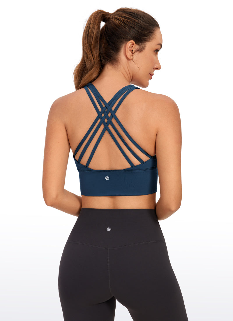 Nakedfeel Strappy Bra Longline