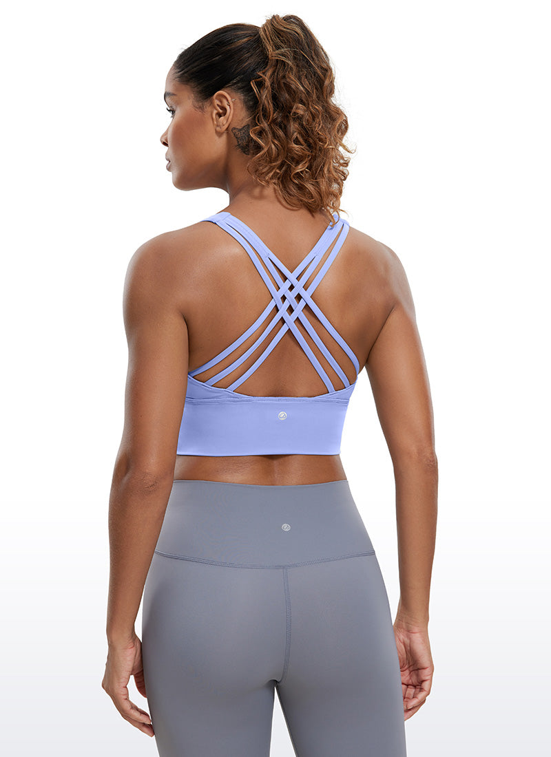 Nakedfeel Strappy Bra Longline
