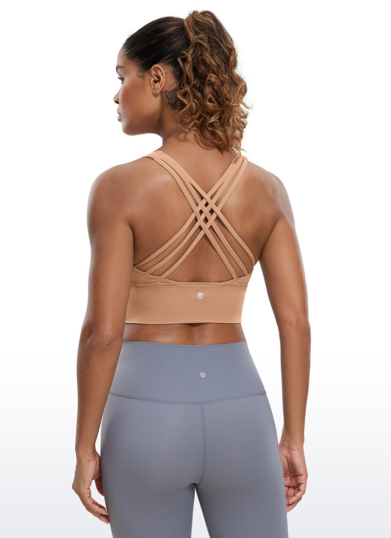 Nakedfeel Strappy Bra Longline