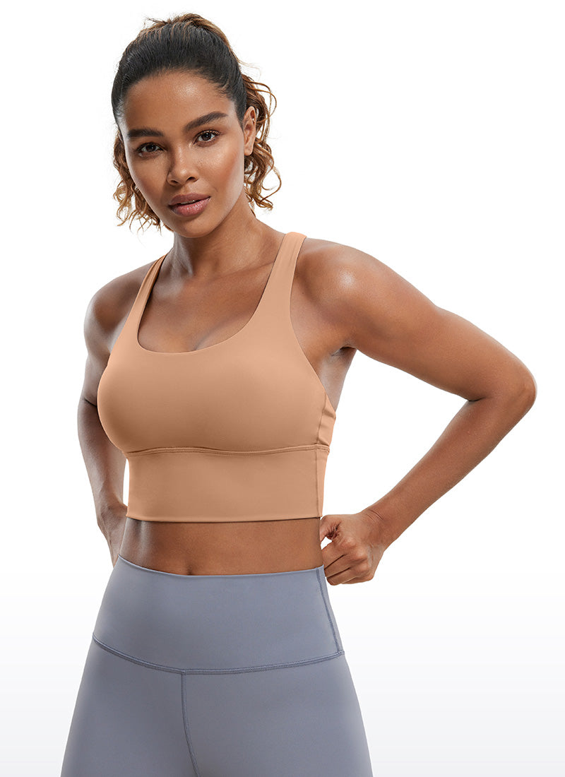 Nakedfeel Strappy Bra Longline