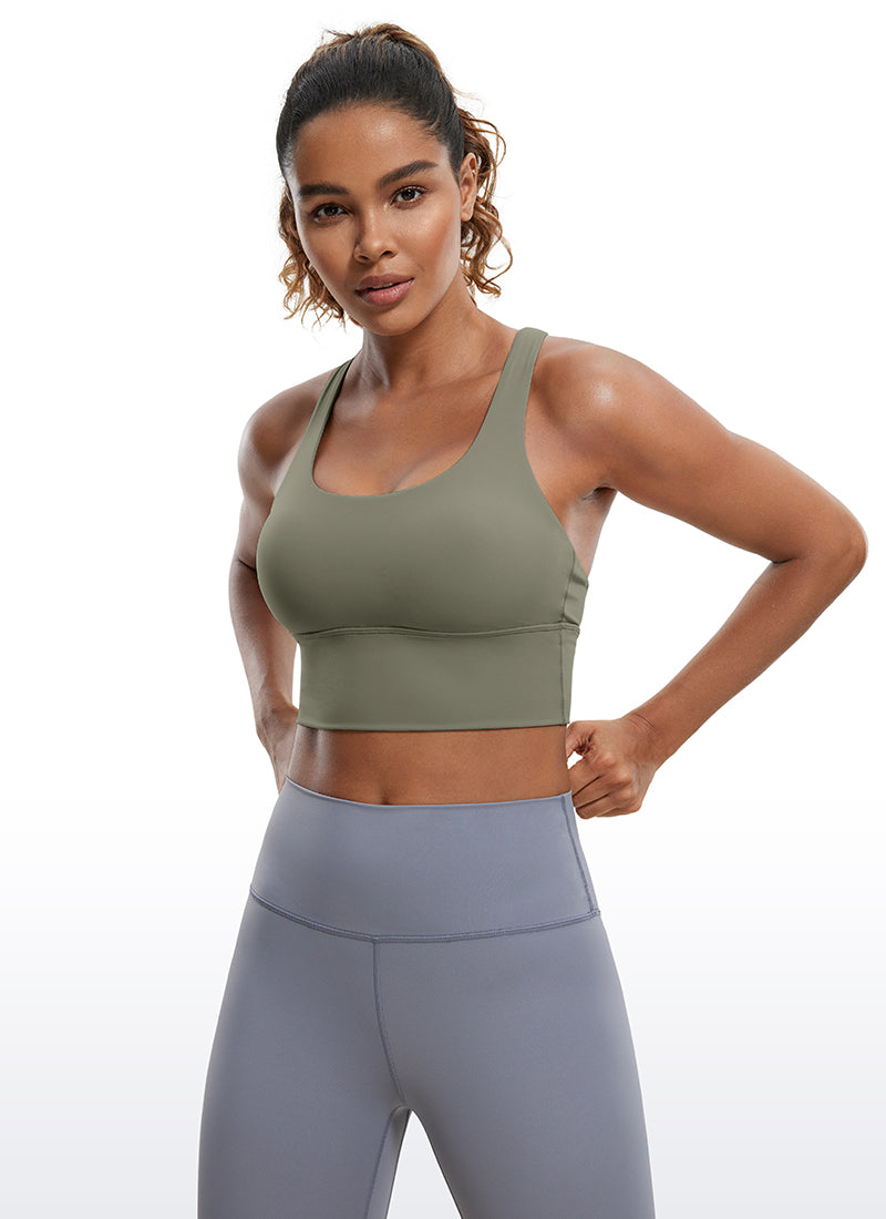 Nakedfeel Strappy Bra Longline