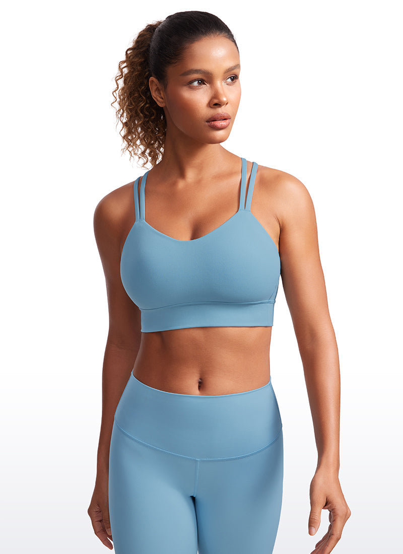 Butterluxe Molded cups Criss Cross Sports Bra
