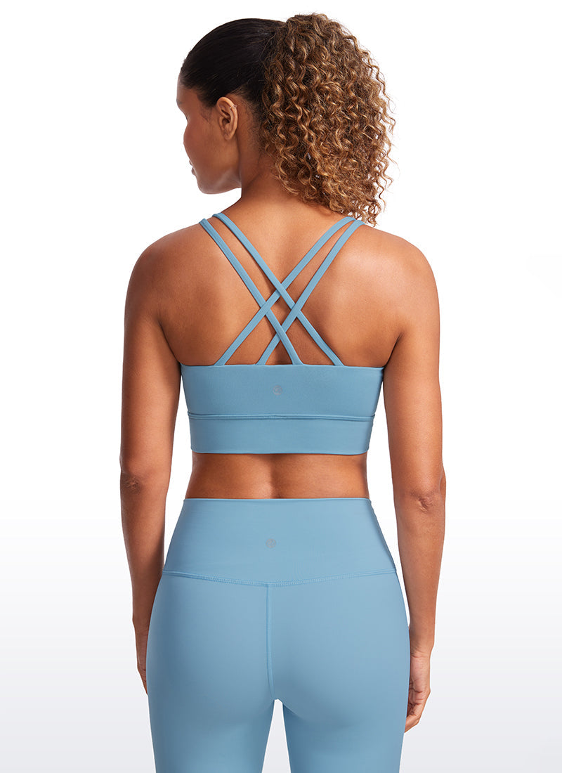 Butterluxe Molded cups Criss Cross Sports Bra
