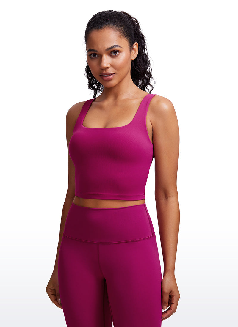 Butterluxe Longline Bra Square Neck