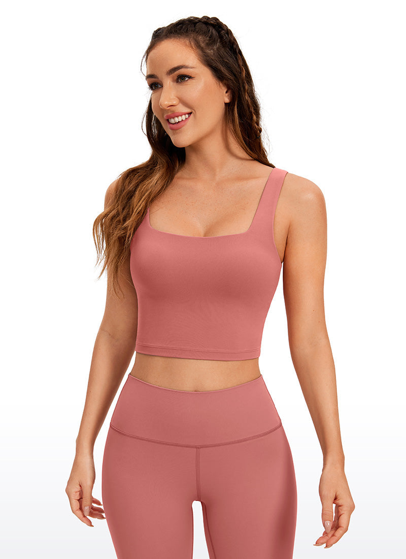 Butterluxe Longline Bra Square Neck
