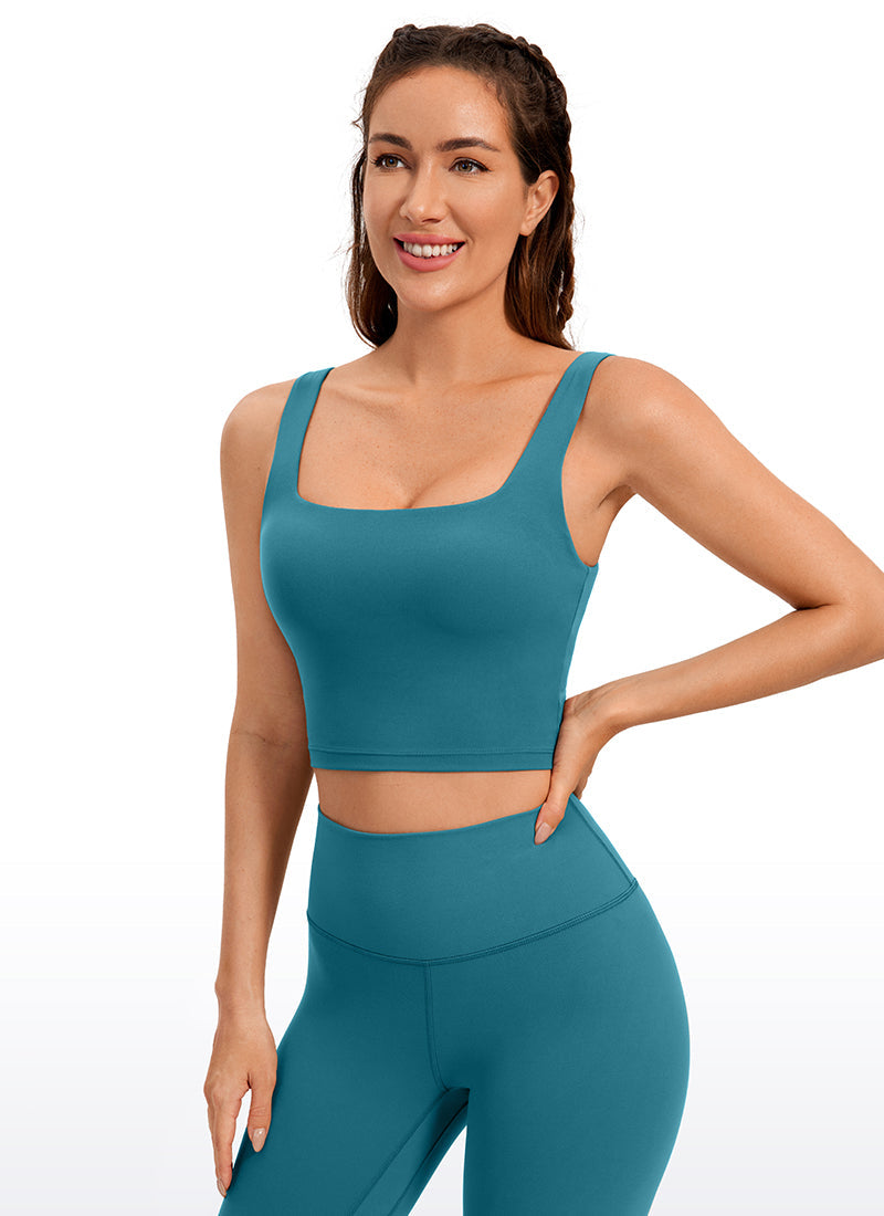 Butterluxe Longline Bra Square Neck