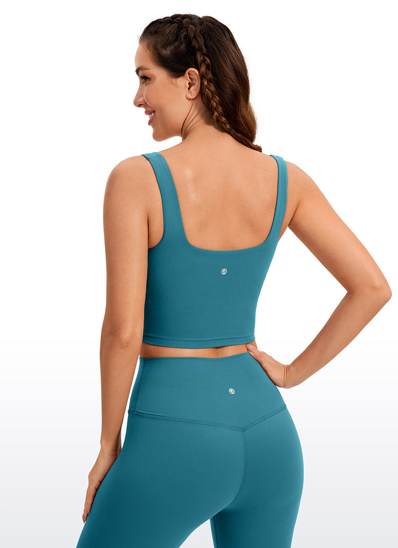 Butterluxe Longline Bra Square Neck