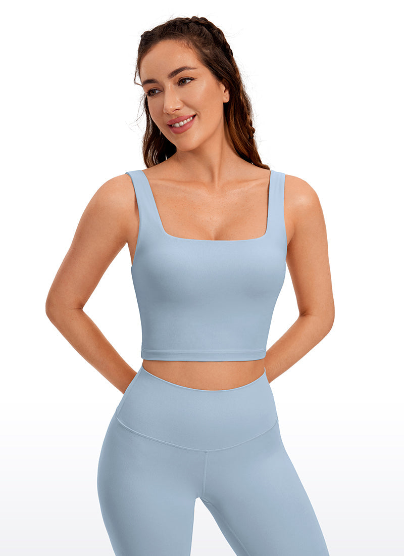 Butterluxe Longline Bra Square Neck
