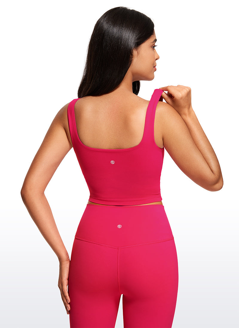 Butterluxe Longline Bra Square Neck