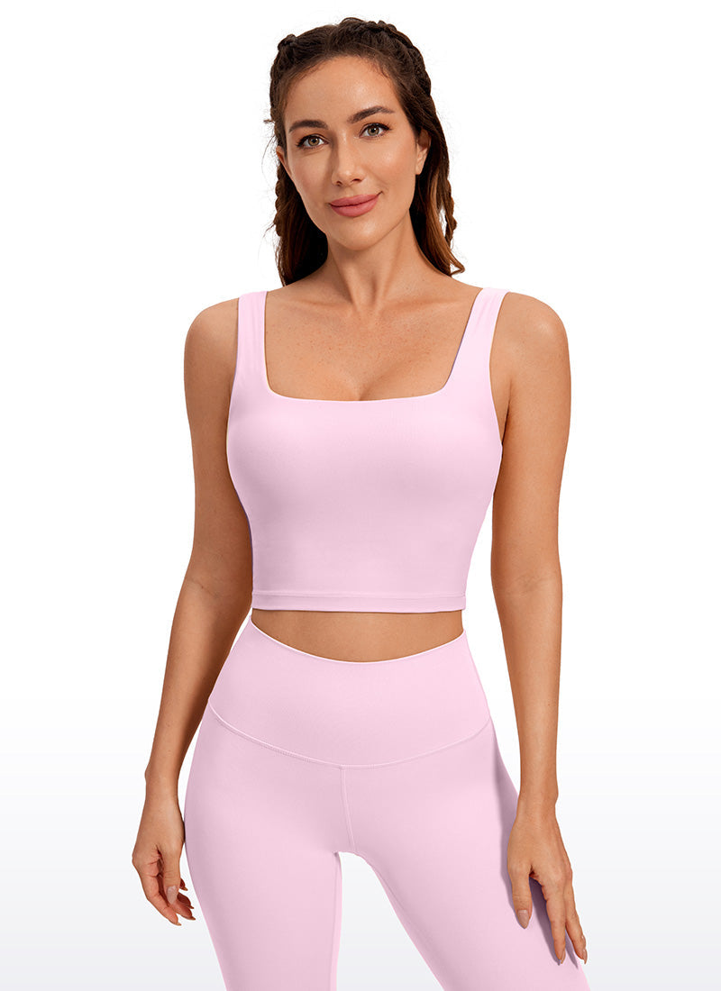 Butterluxe Longline Bra Square Neck