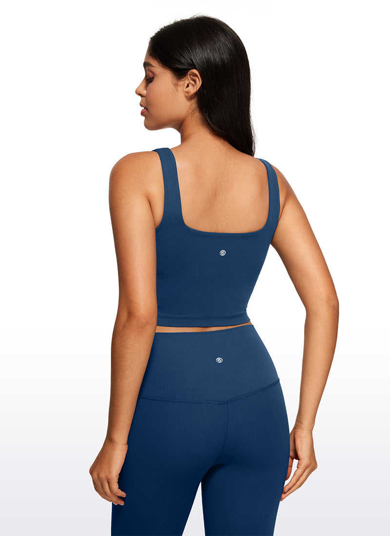 Butterluxe Longline Bra Square Neck