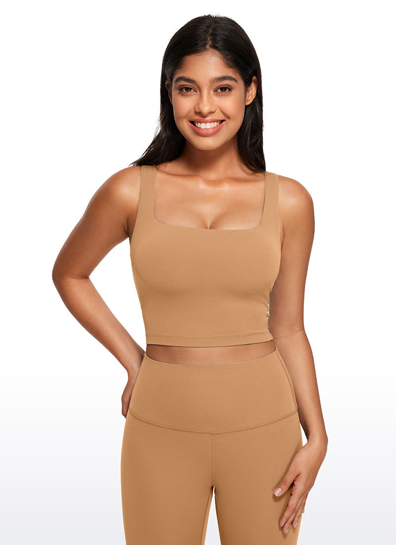 Butterluxe Longline Bra Square Neck