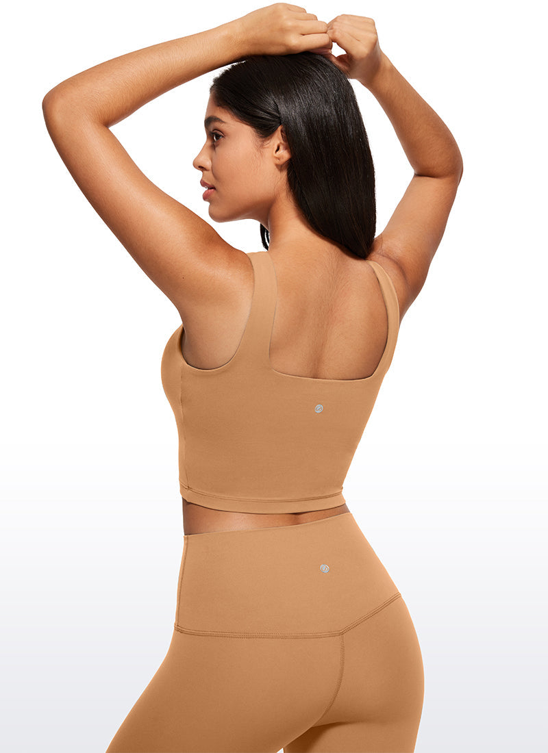 Butterluxe Longline Bra Square Neck