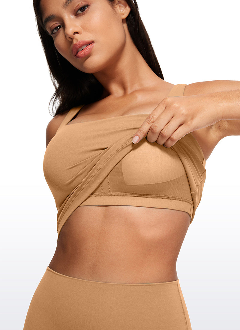 Butterluxe Longline Bra Square Neck