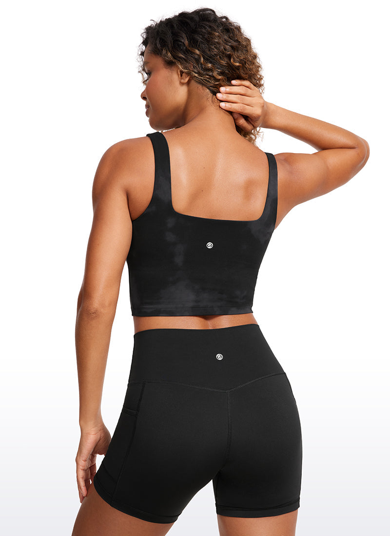 Butterluxe Longline Bra Square Neck