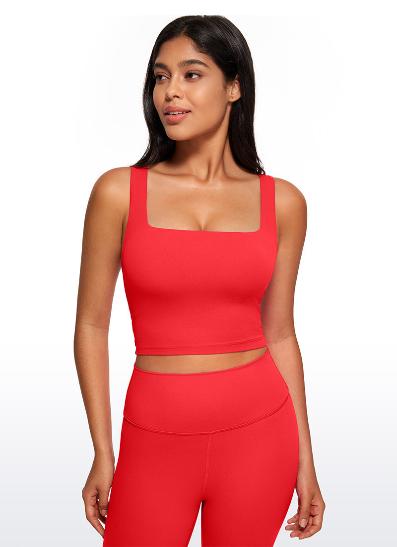 Butterluxe Longline Bra Square Neck