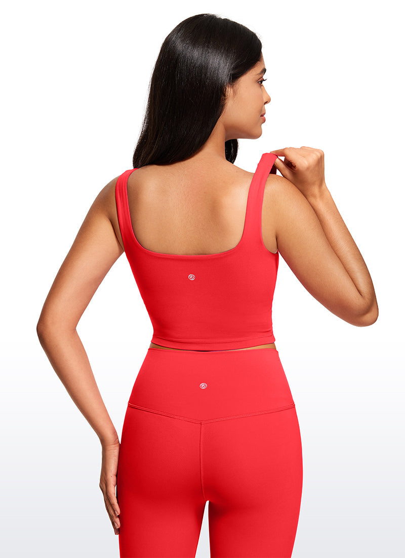 Butterluxe Longline Bra Square Neck