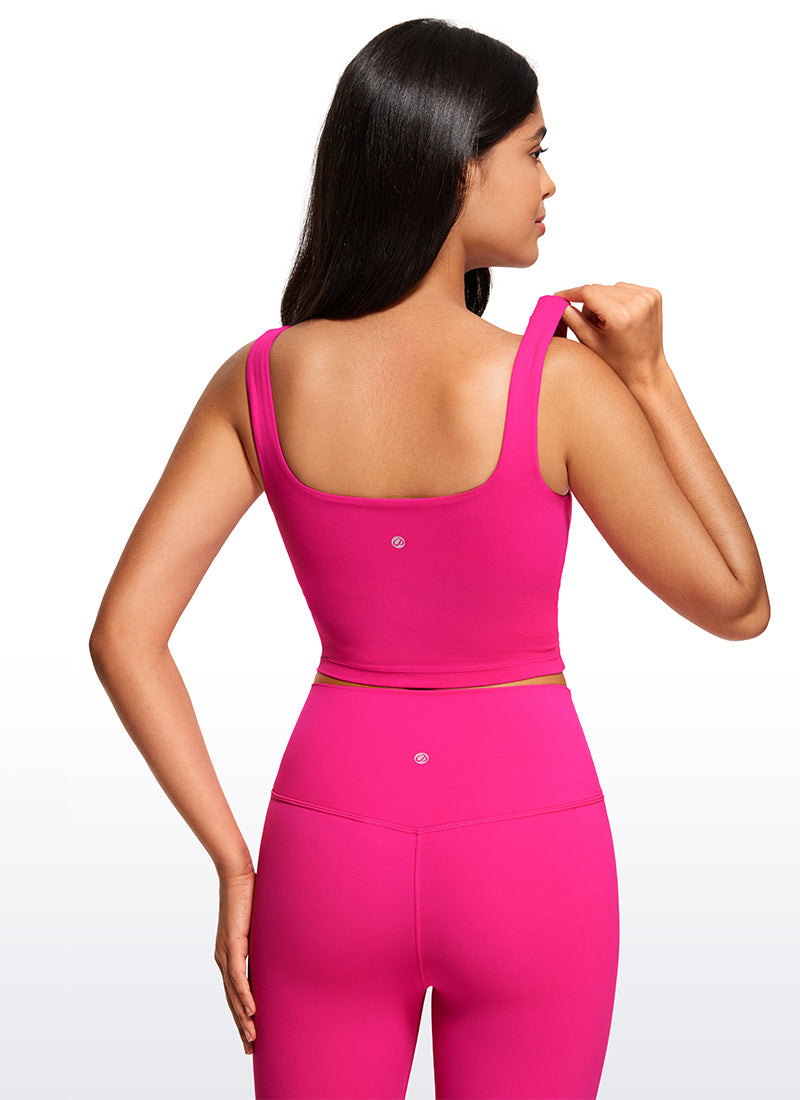 Butterluxe Longline Bra Square Neck