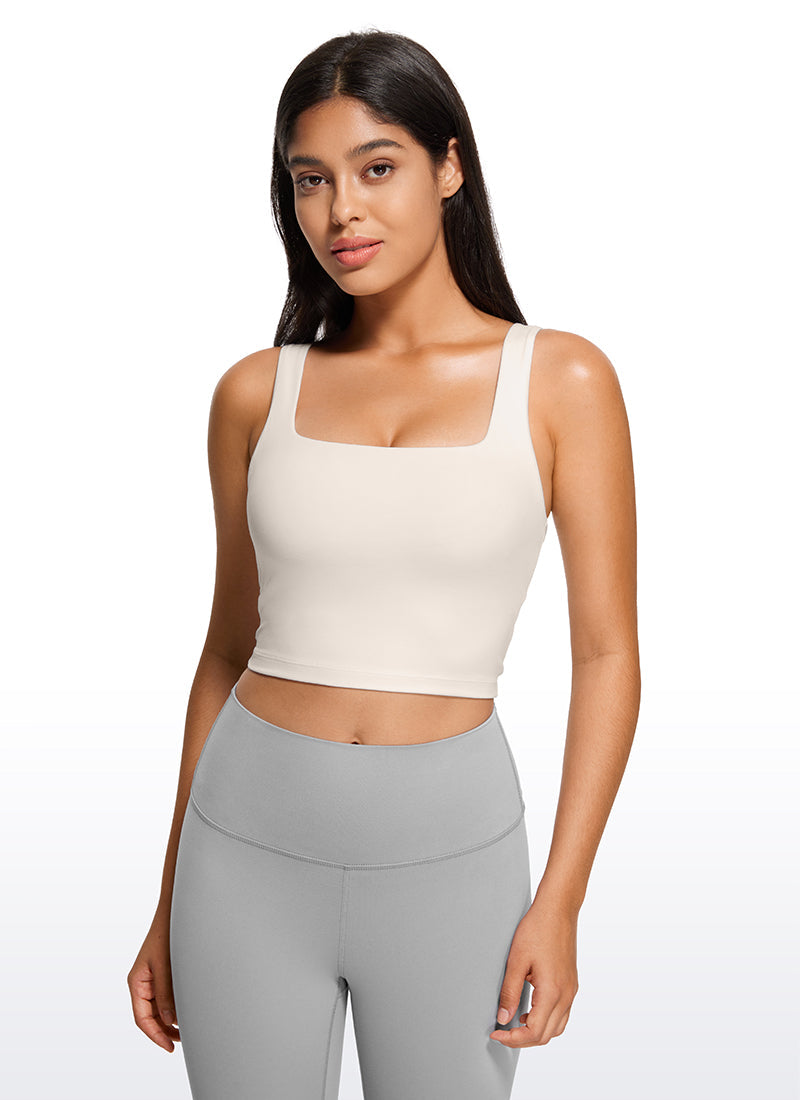 Butterluxe Longline Bra Square Neck