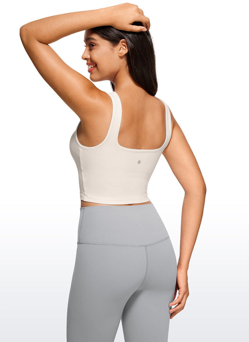 Butterluxe Longline Bra Square Neck
