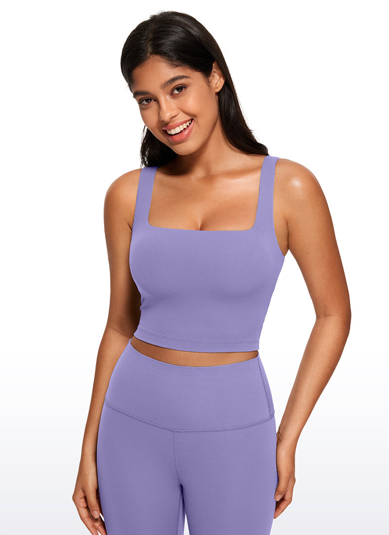Butterluxe Longline Bra Square Neck