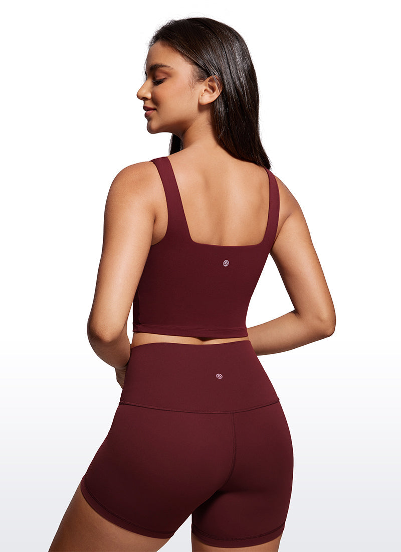 Butterluxe Longline Bra Square Neck