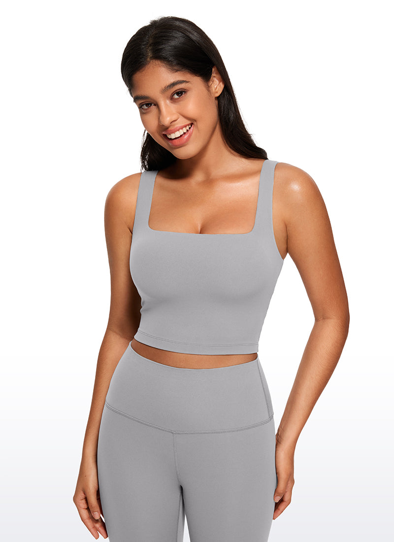 Butterluxe Longline Bra Square Neck