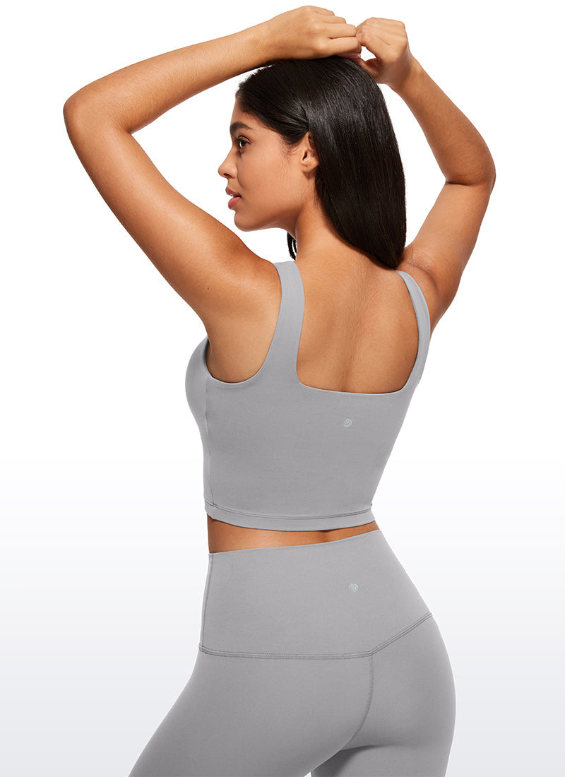 Butterluxe Longline Bra Square Neck