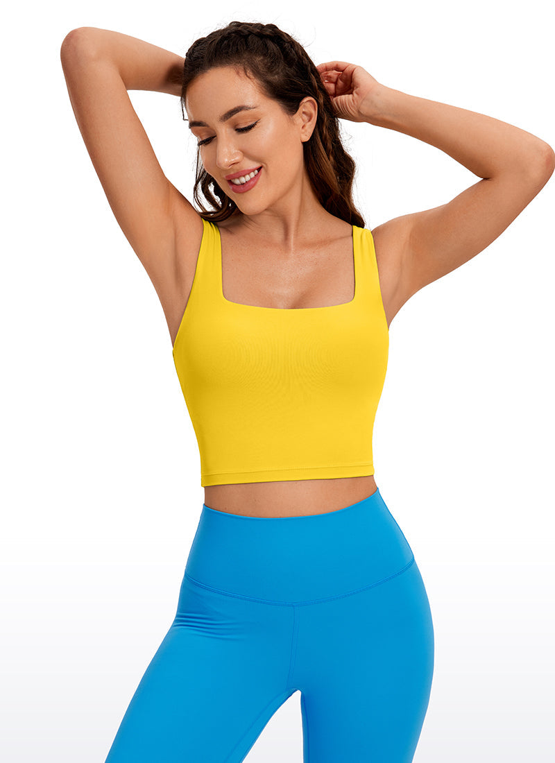 Butterluxe Longline Bra Square Neck