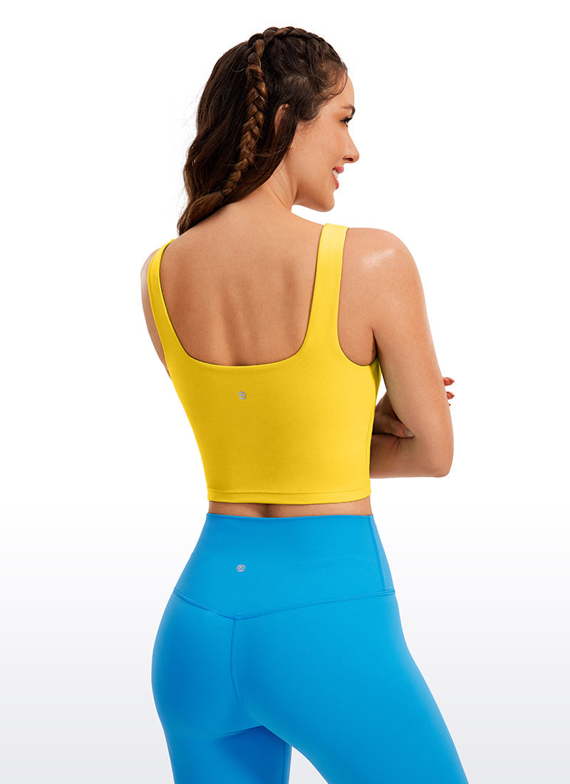 Butterluxe Longline Bra Square Neck