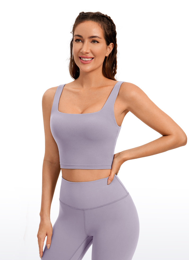 Butterluxe Longline Bra Square Neck