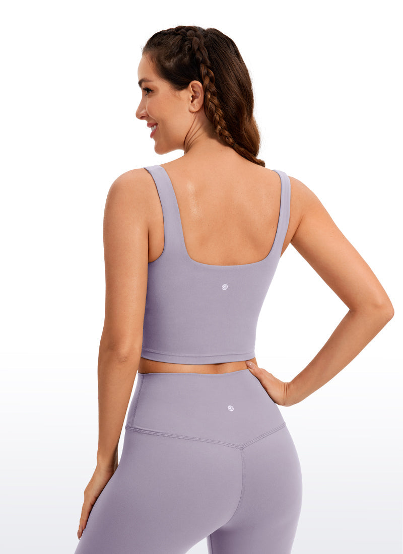 Butterluxe Longline Bra Square Neck