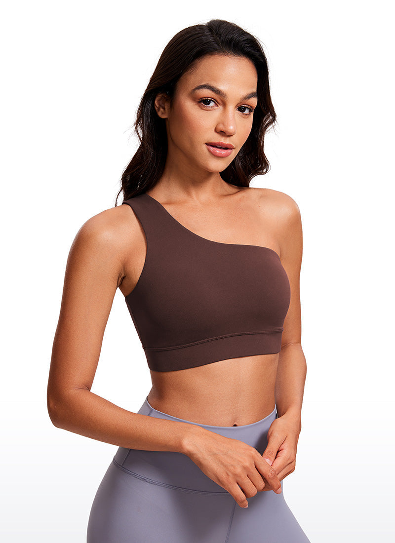 Butterluxe One Shoulder Sports Bra