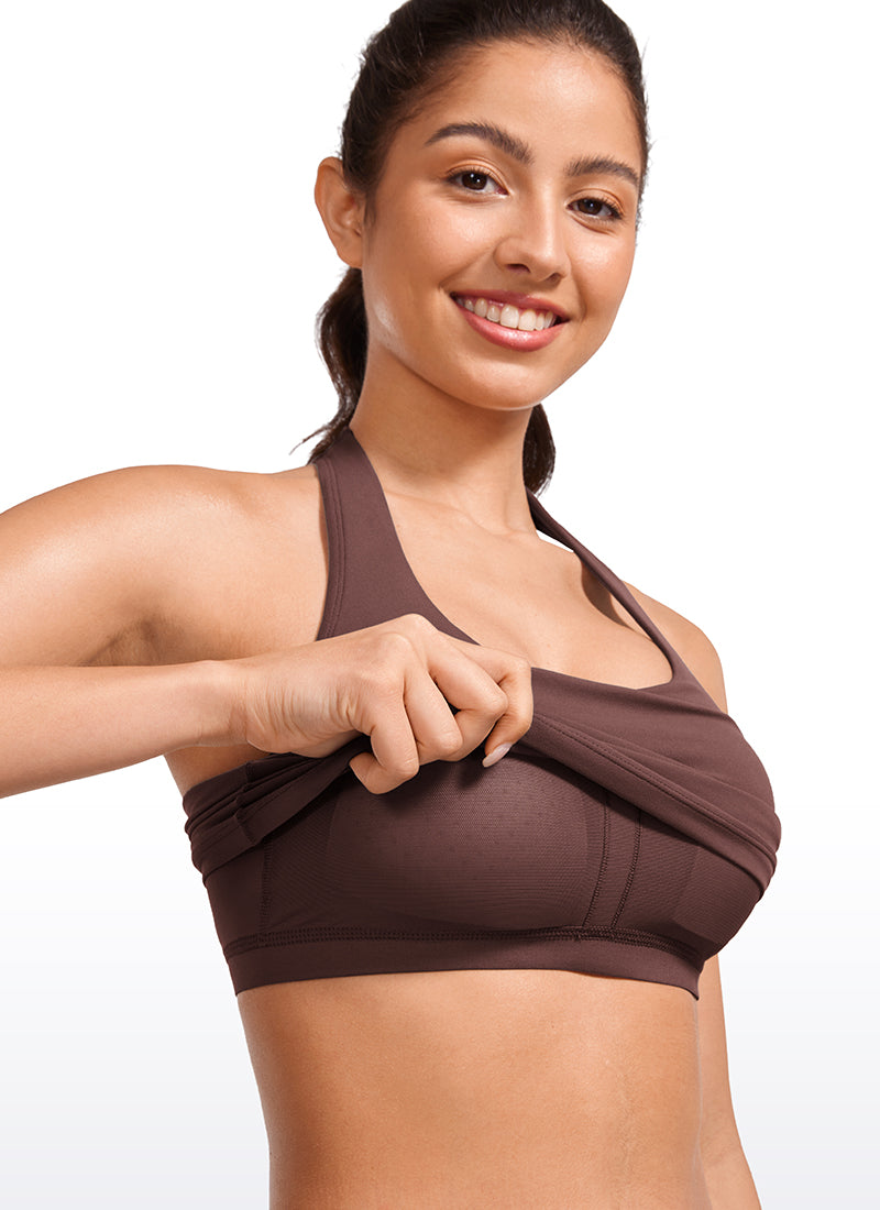 Butterluxe Halter Longline Sports Bra