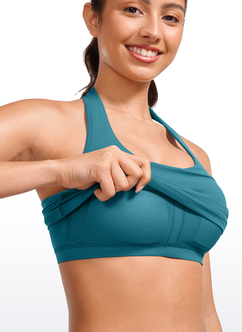Butterluxe Halter Longline Sports Bra
