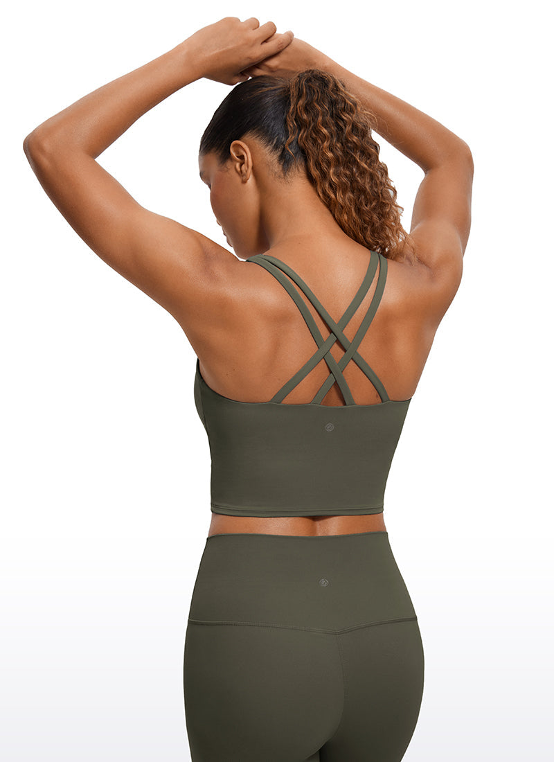 Butterluxe Criss Cross Back Longline Bra
