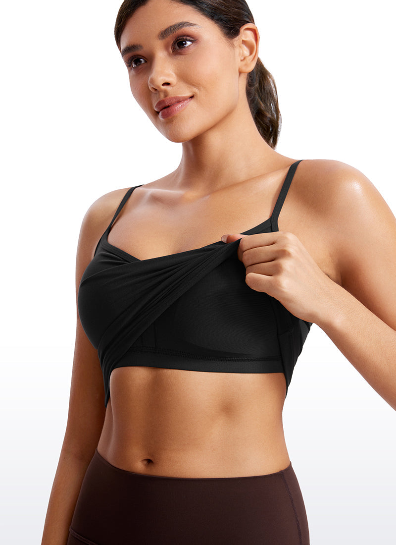 Butterluxe V Neck Sweetheart Longline Sports Bra