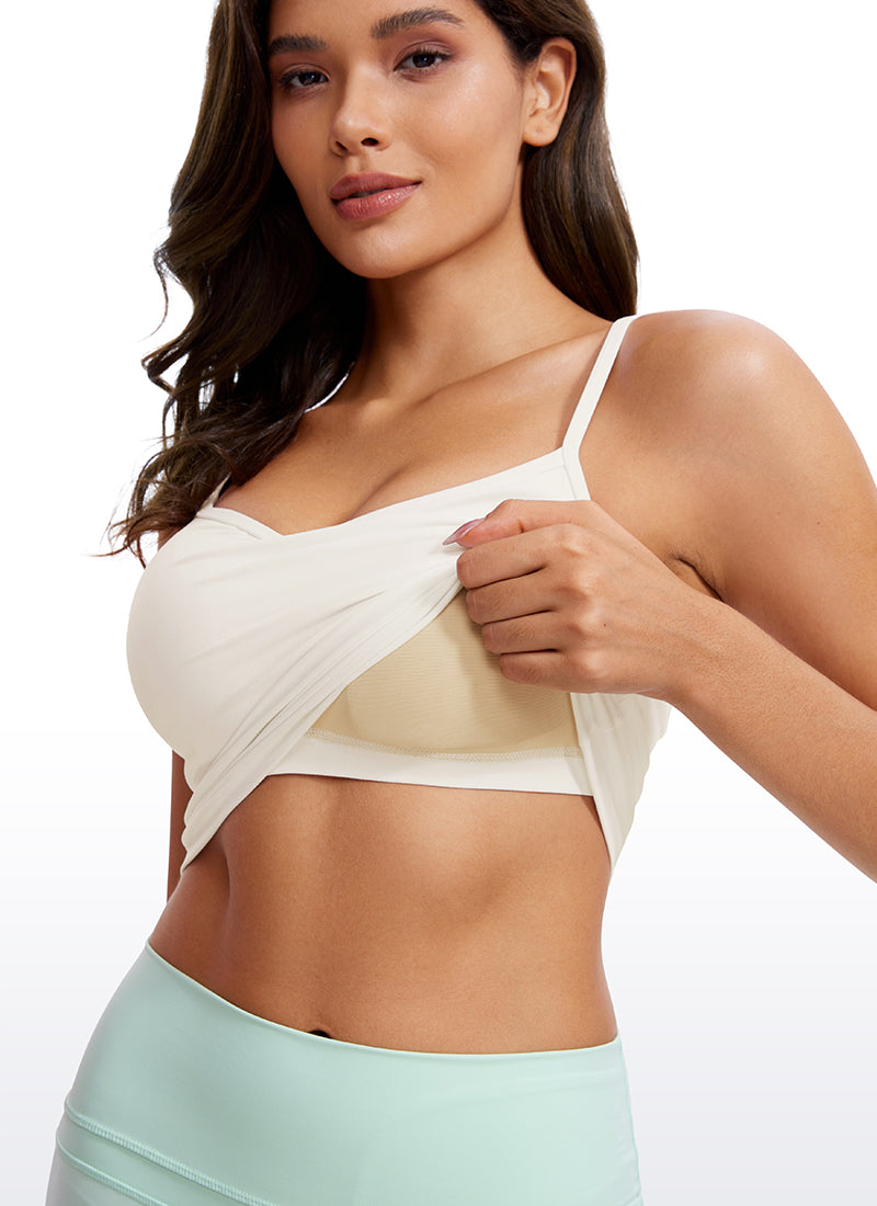 Butterluxe V Neck Sweetheart Longline Sports Bra