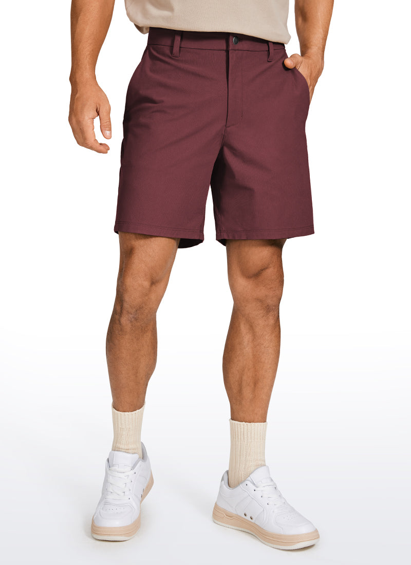 All-Day Comfy Golf Shorts with Pockets 7''