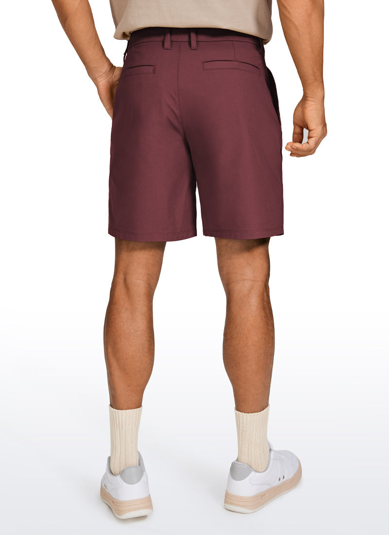 All-Day Comfy Golf Shorts with Pockets 7''