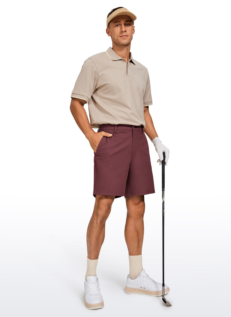All-Day Comfy Golf Shorts with Pockets 7''