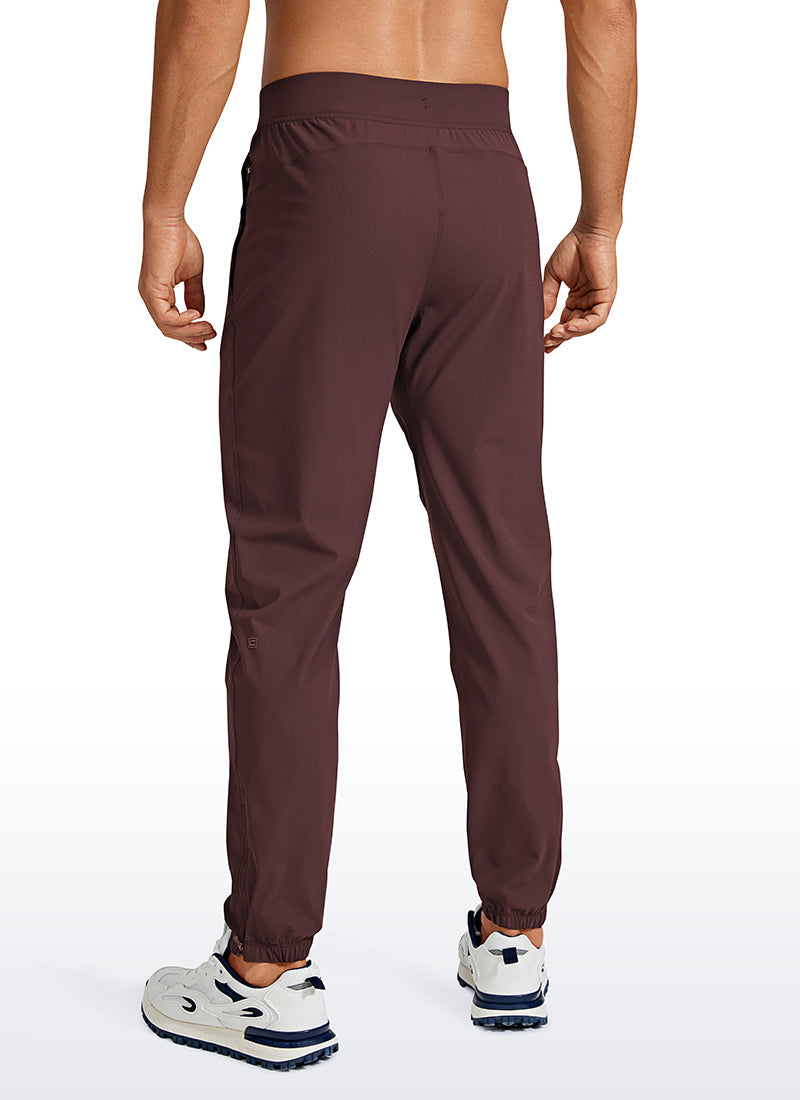 Lightweight Quick Dry Slim-Fit Joggers 29"-Zipper Pockets