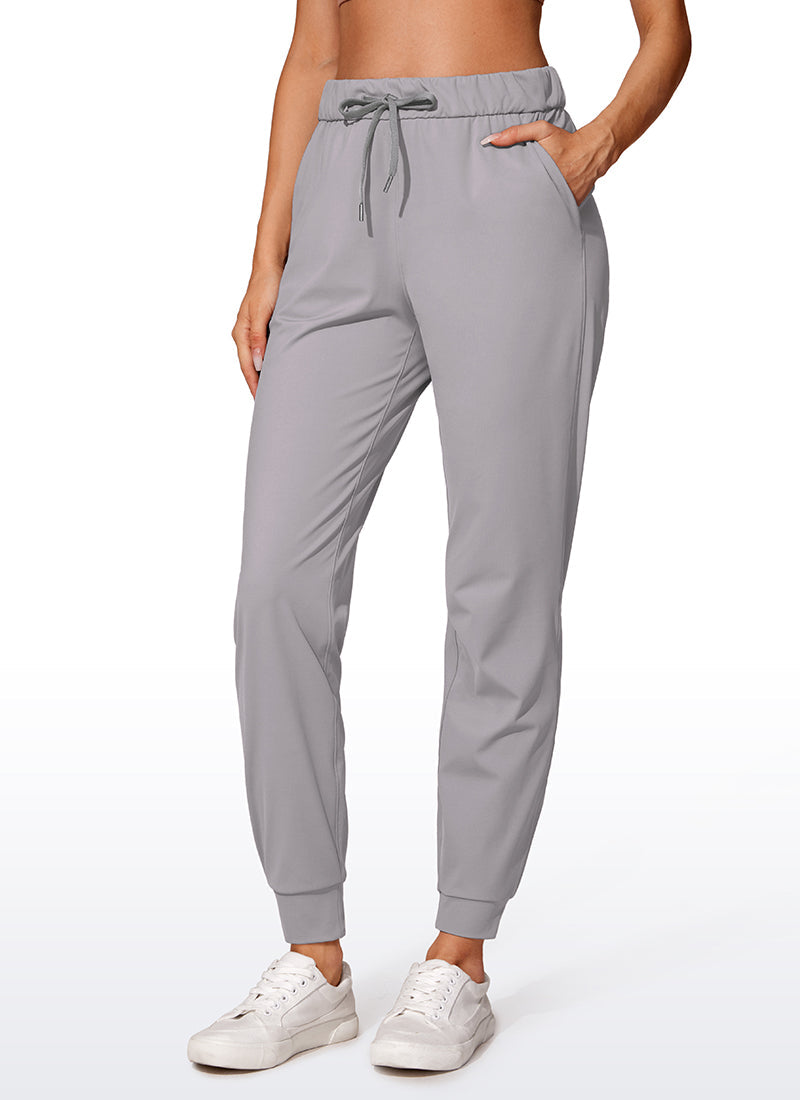 Stretch Drawstring Jogger with Pockets 27''