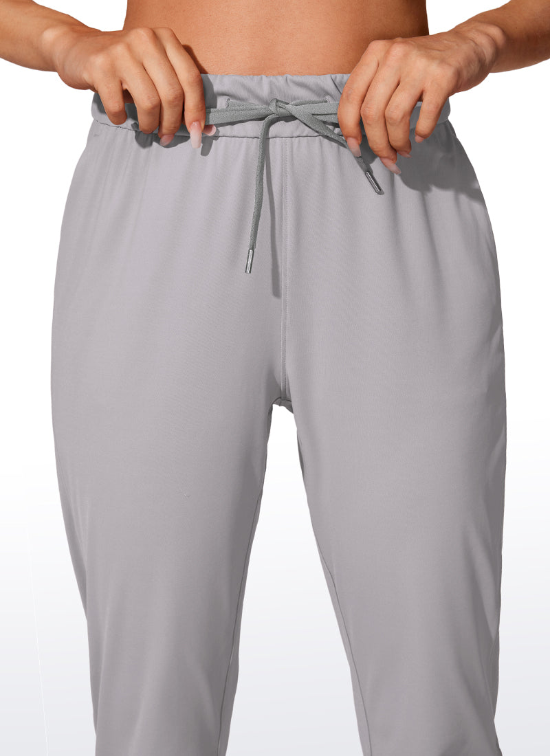 Stretch Drawstring Jogger with Pockets 27''